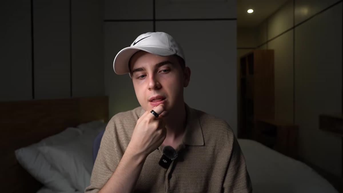 Creator discussing the shift away from perfect settings and editing