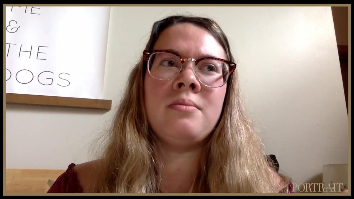 Lily explaining her two separate businesses and how they connect