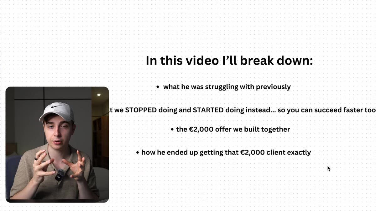 Korhonen outlining the coaching offer structure built for Andreas