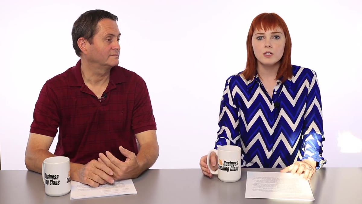 Jay and Adelaide explaining LinkedIn as a professional networking platform
