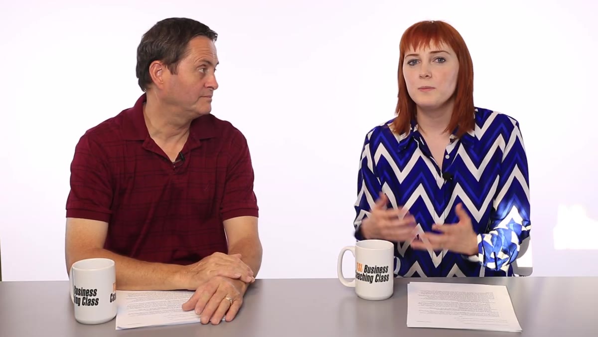 Adelaide explaining how to message people at target companies