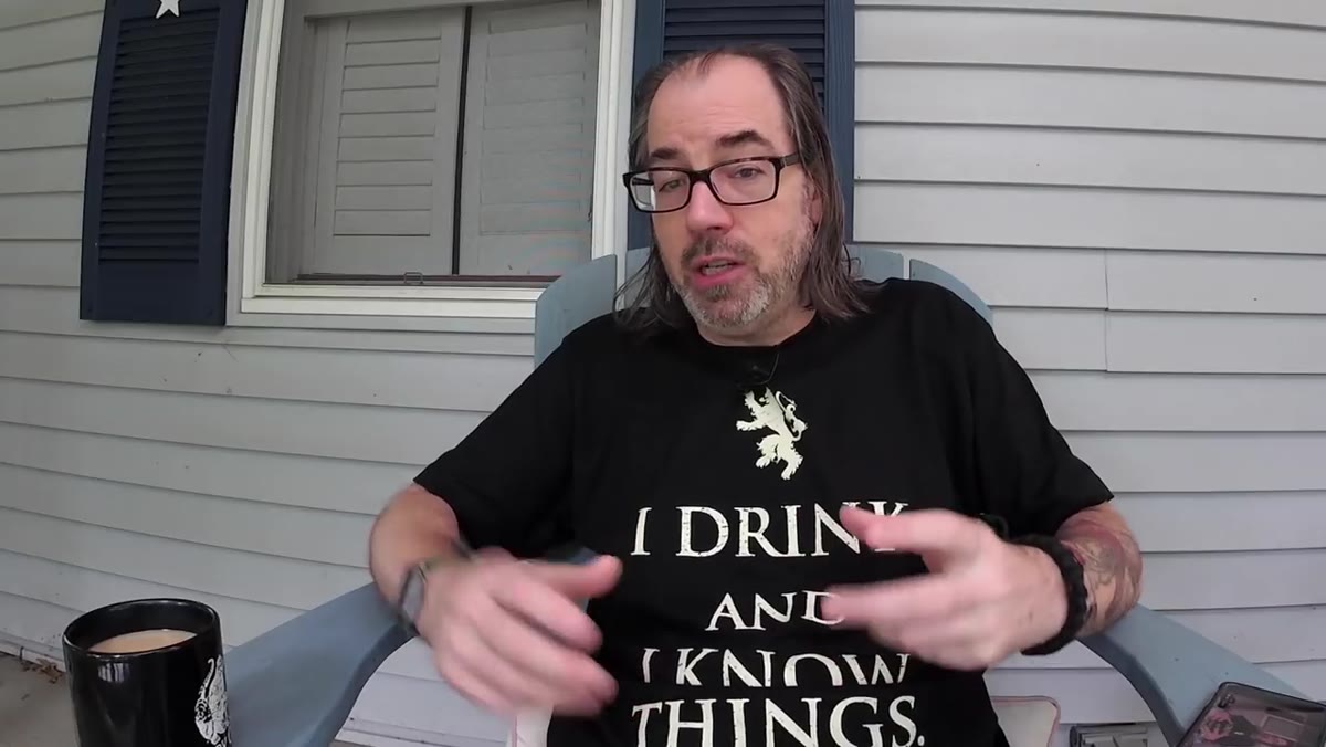 Daniel explaining the value of a stable job as a foundation
