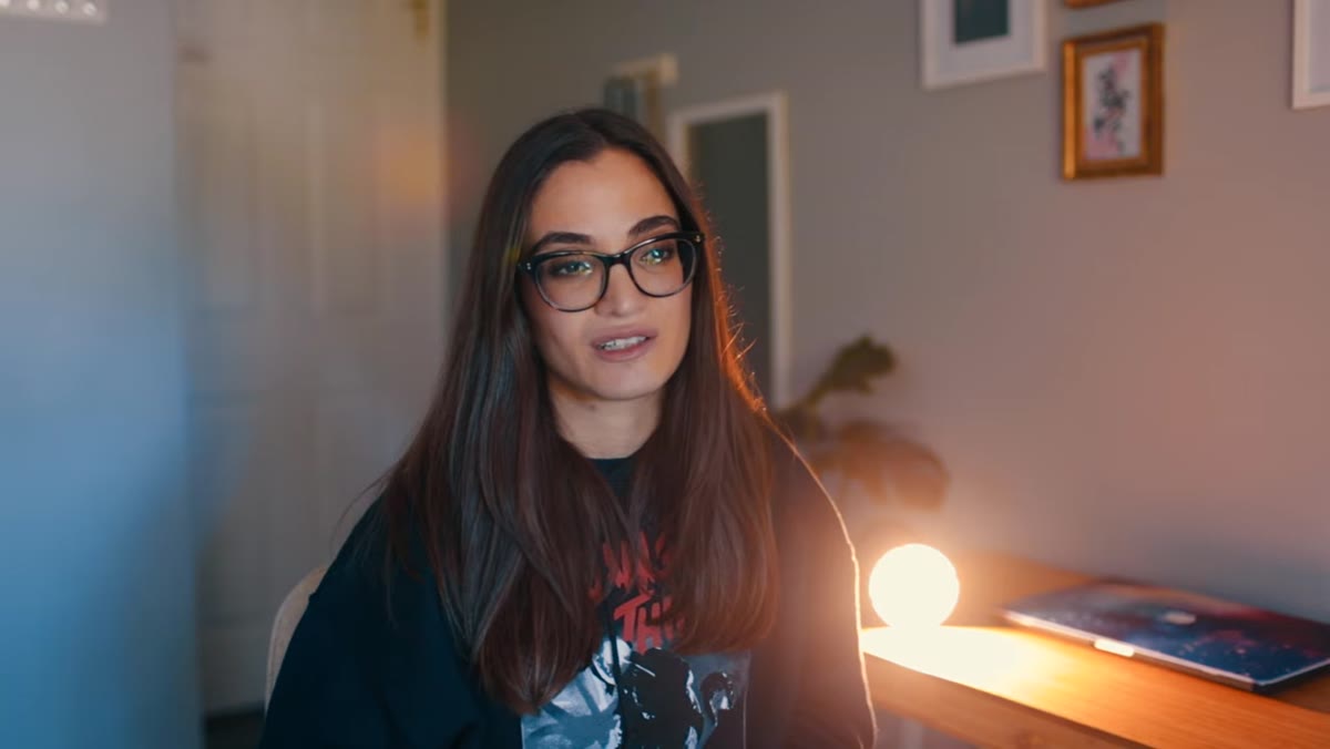Jessica explaining the decision to take the client to court