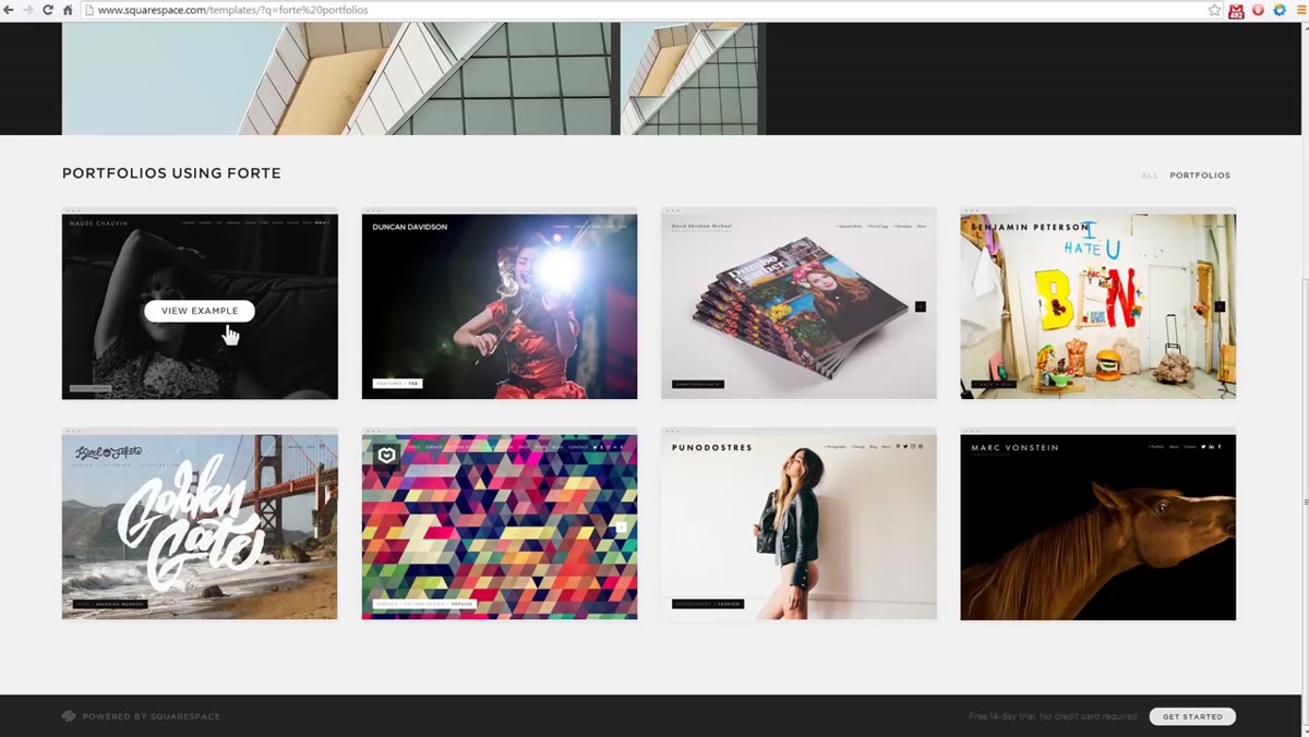 Tony discussing how template style should reflect photography genre